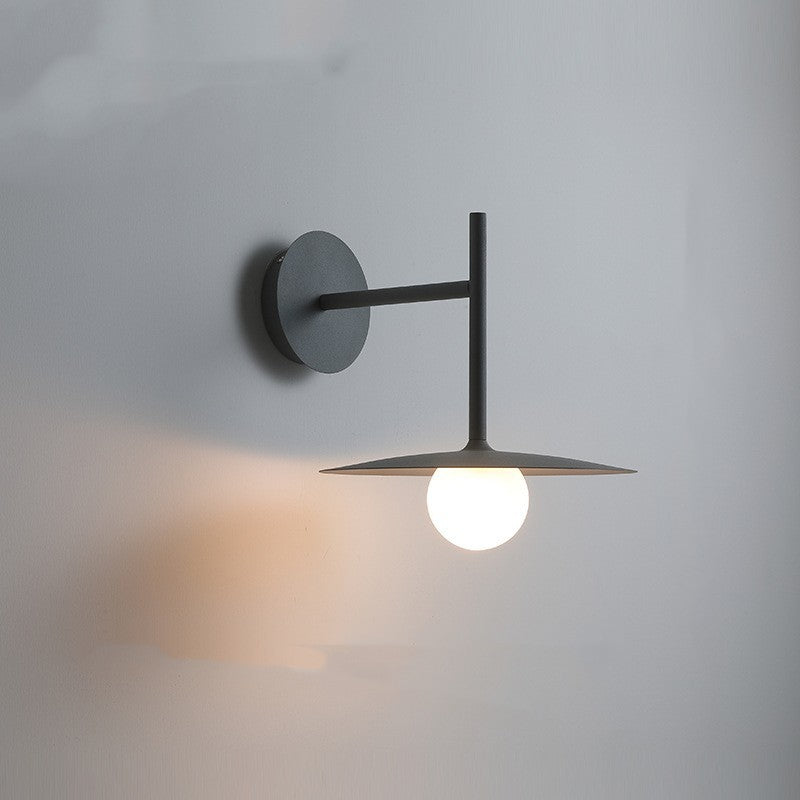 NordGlow™ Nordic Wall Light – Minimalist Iron Sconce for Bedroom & Living Room