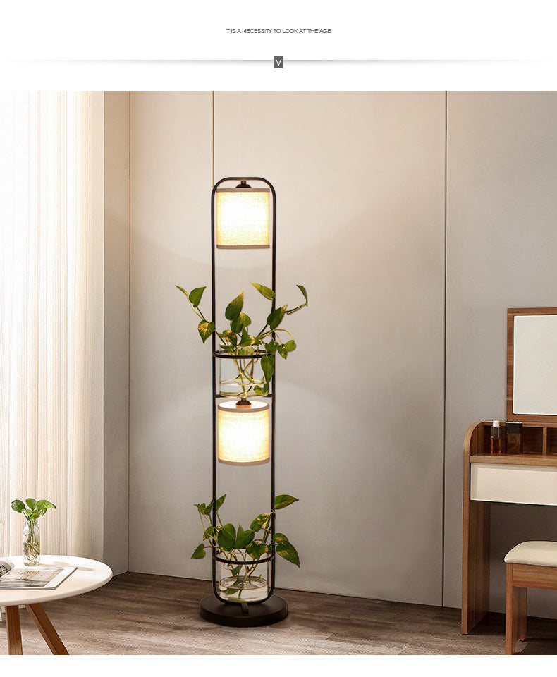 Minimalist Glass Hydroponic Lamp