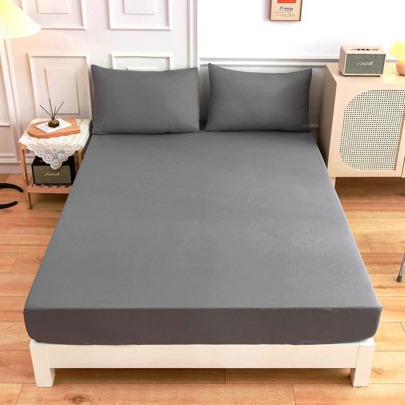 Essential Colors Fitted Sheet & Pillowcase Set
