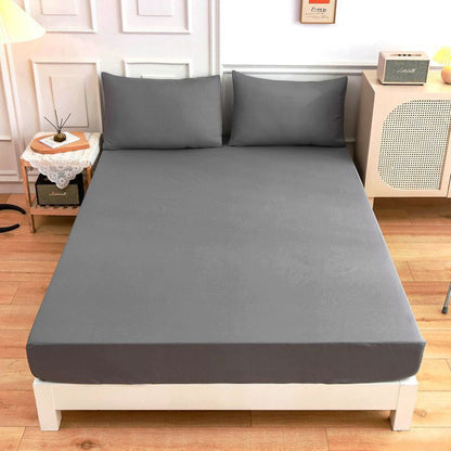 Essential Colors Fitted Sheet & Pillowcase Set