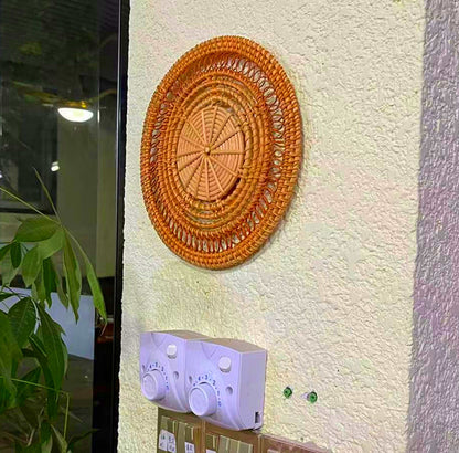 Solstice Rattan Wall Art