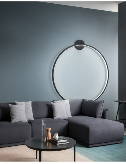 Minimalist Halo LED Wall Lamp