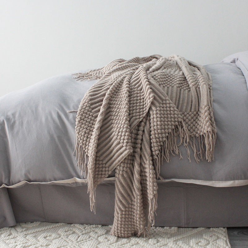 CozyWaffle Textured Throw