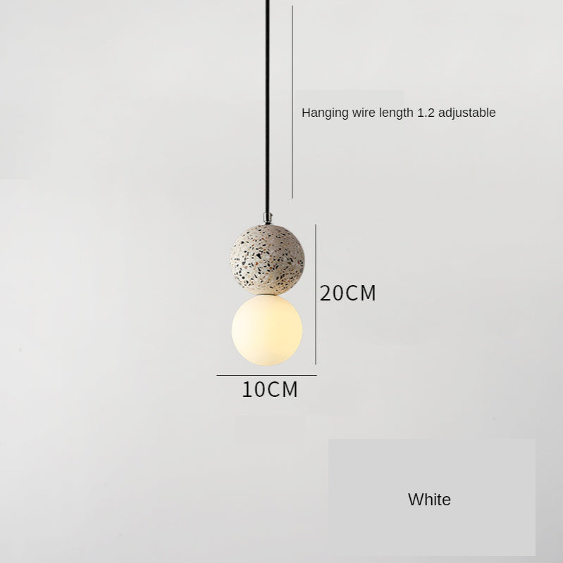Terra Duo Cement Pendant Light