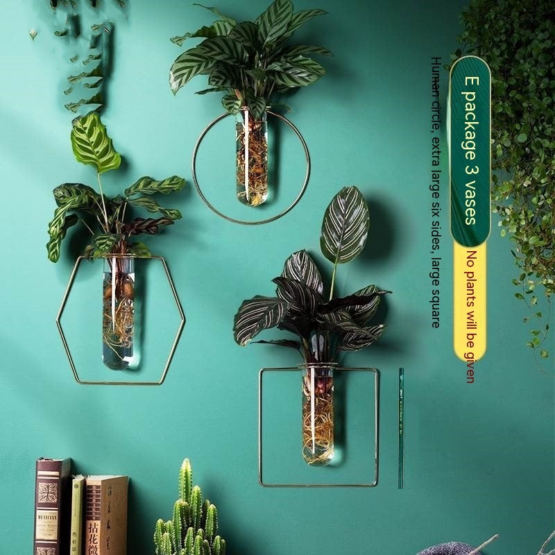 Verdéa™ Wall-Mounted Glass Vase Collection