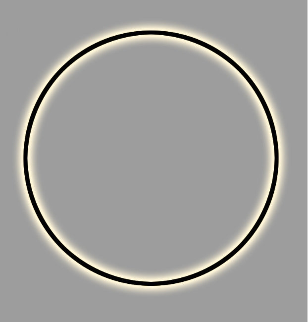 Minimalist Halo LED Wall Lamp