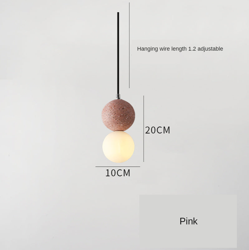 Terra Duo Cement Pendant Light
