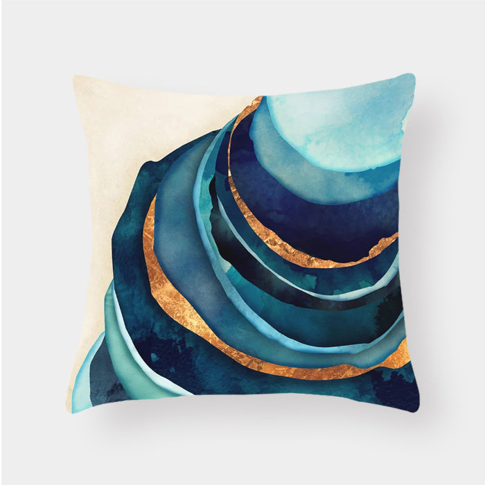 Scenic Landscape Decorative Cushion Cover – Boho Modern Pillowcase