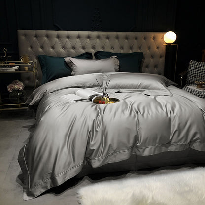 Imperial Elegance – 4-Piece Satin Touch Bedding Set