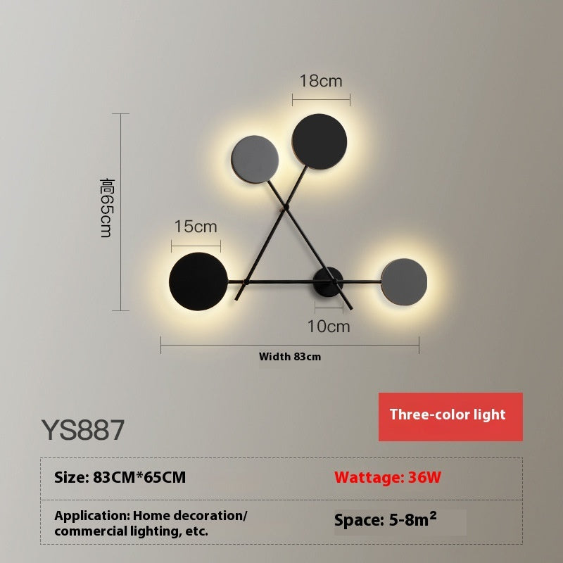 Eclipse Geometry Wall Lamp