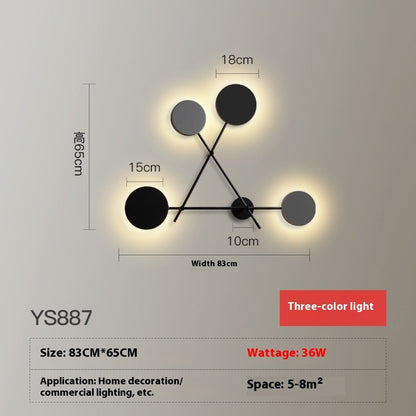 Eclipse Geometry Wall Lamp