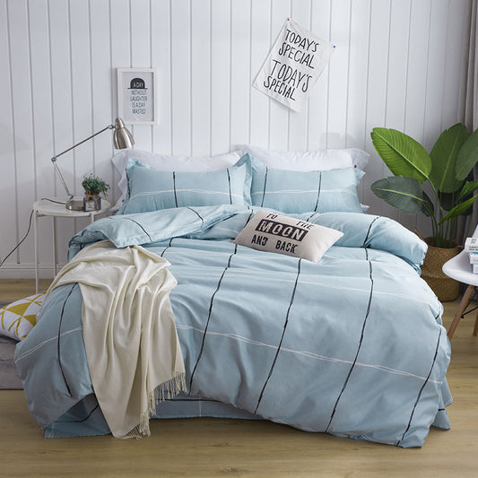 Soft Aloe Cotton Bed Sheet – Dormitory & Home Comfort