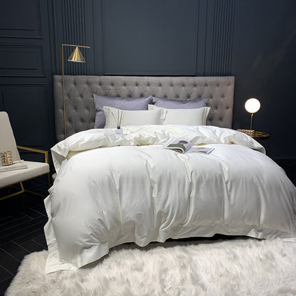 Imperial Elegance – 4-Piece Satin Touch Bedding Set