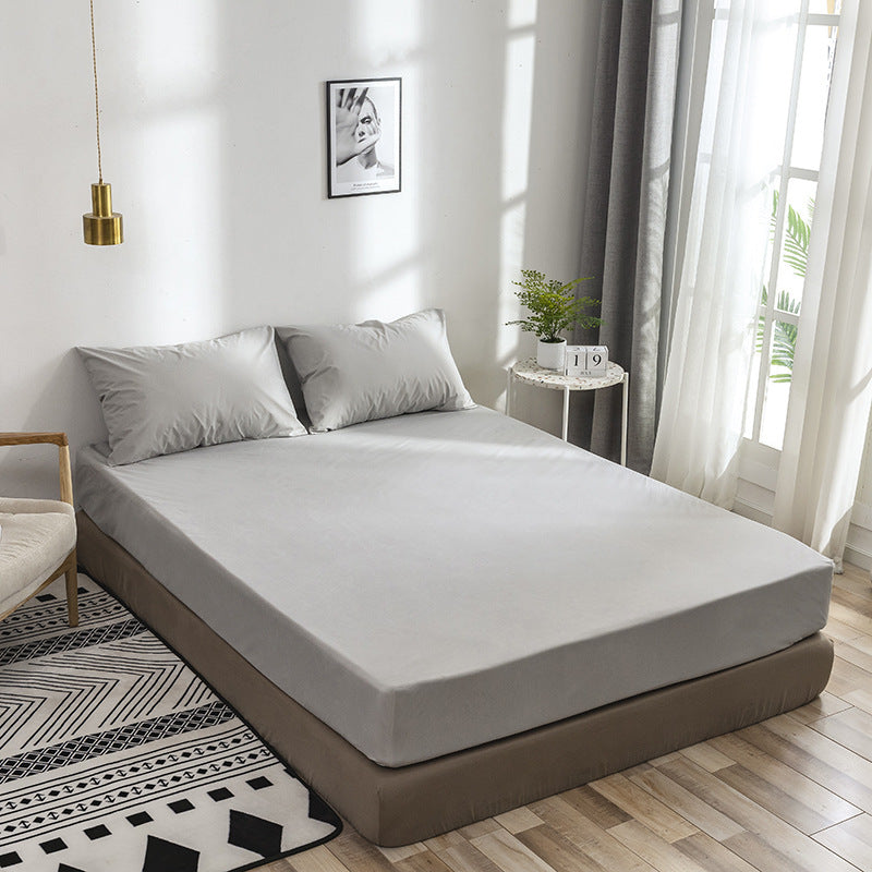 Premium Waterproof Velvet Bed Sheet with Pillowcases