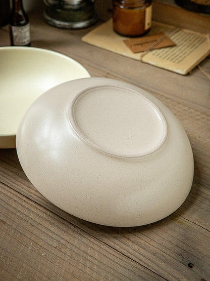 Pastel Haze Large Bowel-Minimalist Ceramic Tableware