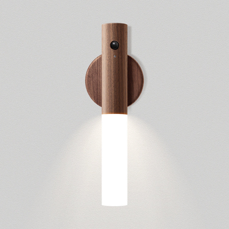 Modern LED Induction Night Light – Motion Sensor Wall Lamp with Plexiglass Shade