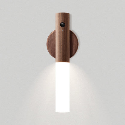 Modern LED Induction Night Light – Motion Sensor Wall Lamp with Plexiglass Shade