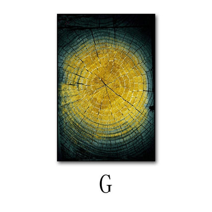 NovaForm™ Abstract Wall Art – Modern Canvas Painting with Aluminum Frame