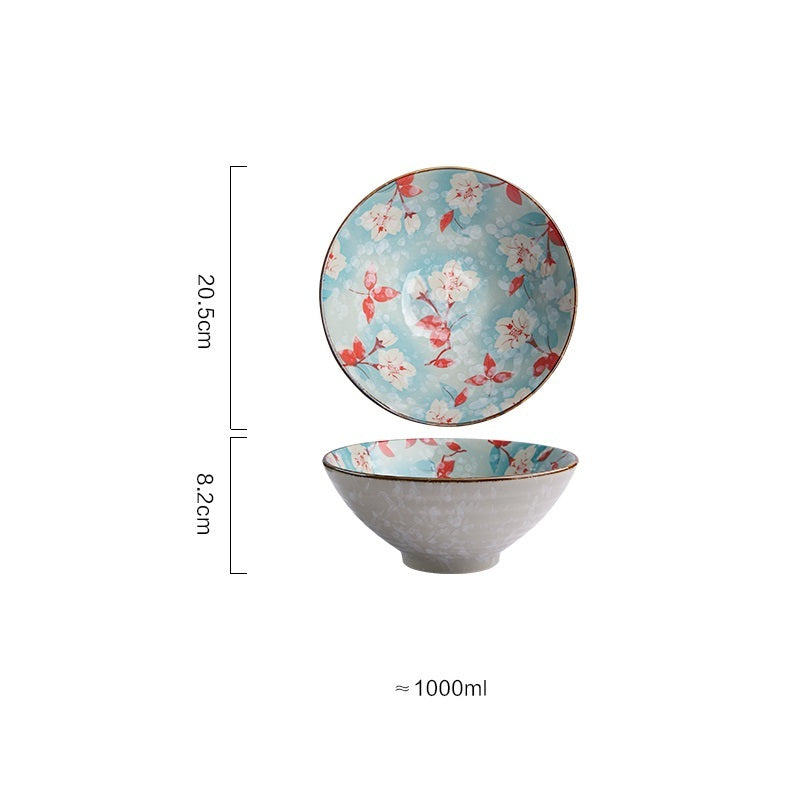 Bloom & Brush Porcelain Dinnerware