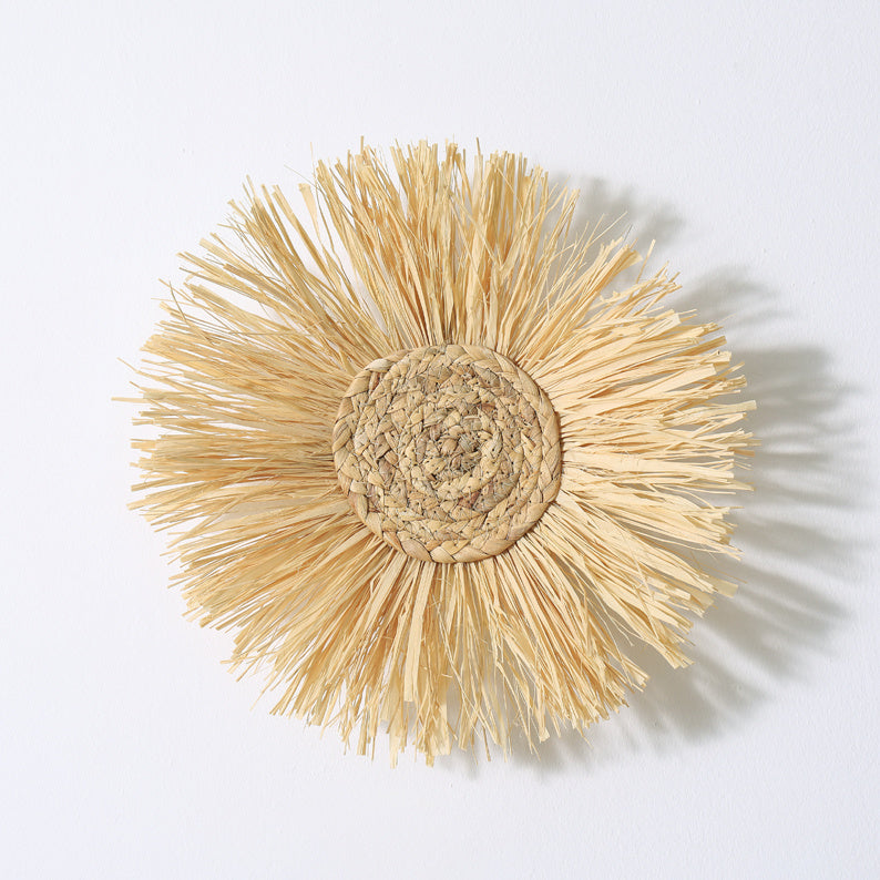 Boho wall hanging set in neutral earthy tones