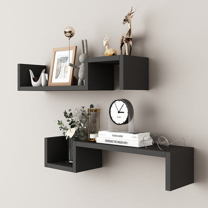 Minimalist Wall Shelf Display Set