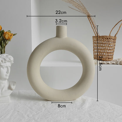 Minimalist Nordic Sculptural Vases