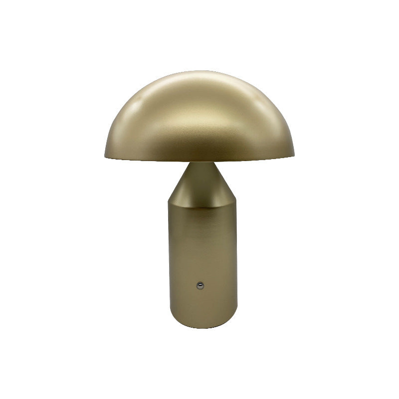 Auréa Touch Lamp – Rechargeable Conical Table Light with 3-Color Dimming