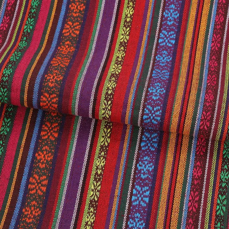Andean Stripes Multi-Purpose Cotton Blend Fabric 11 Style by Simple Homes