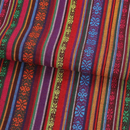 Andean Stripes Multi-Purpose Cotton Blend Fabric 11 Style by Simple Homes