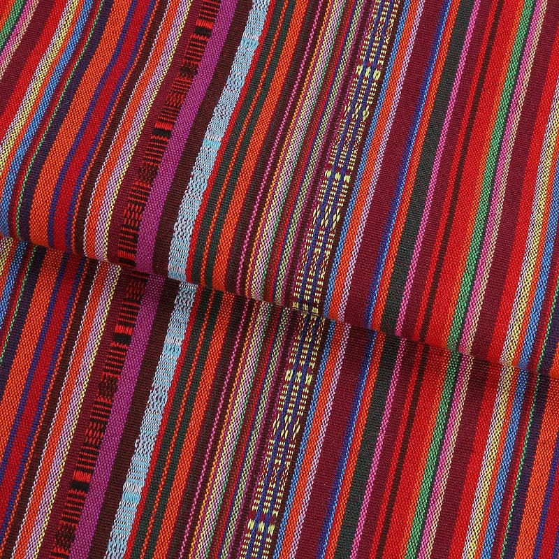 Andean Stripes Multi-Purpose Cotton Blend Fabric 12 Style by Simple Homes