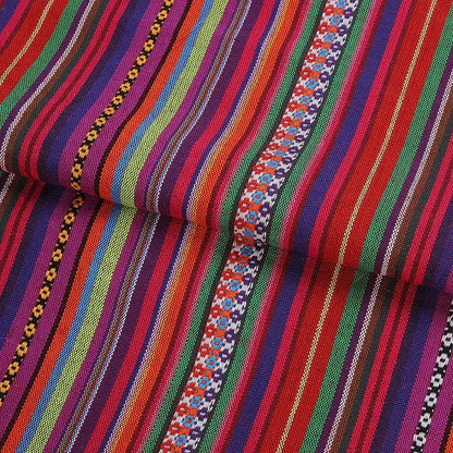 Andean Stripes Multi-Purpose Cotton Blend Fabric 14 Style by Simple Homes