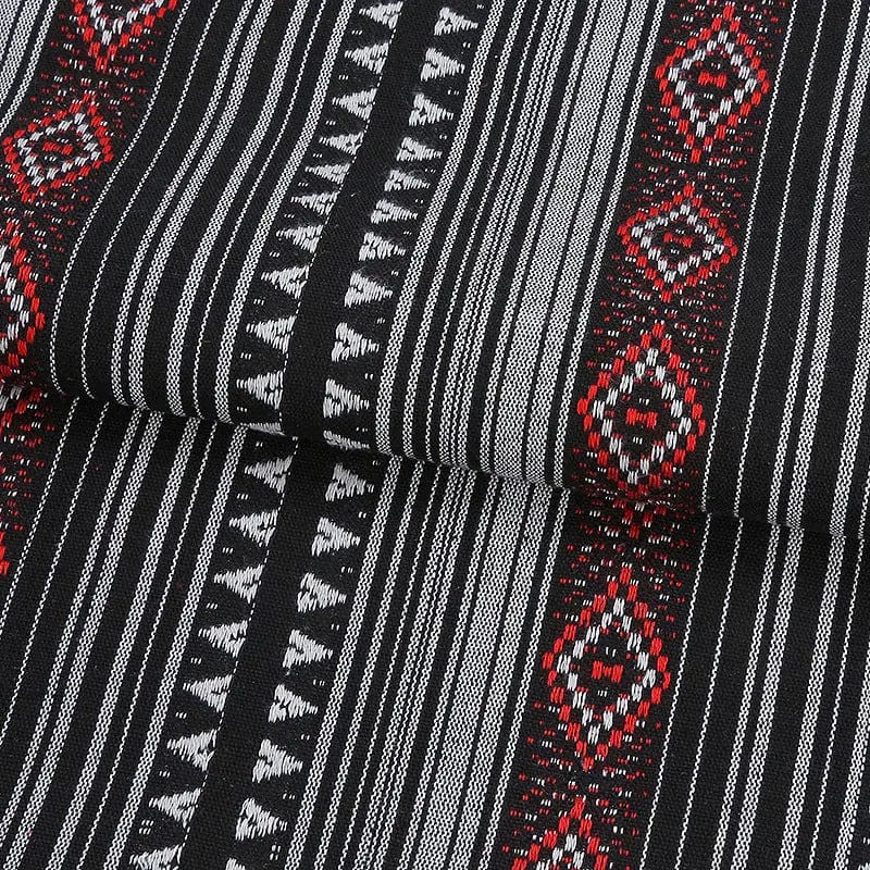 Andean Stripes Multi-Purpose Cotton Blend Fabric 8 Style by Simple Homes