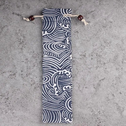 Artisan Wooden Spoon and Fork Set A bag by Simple Homes