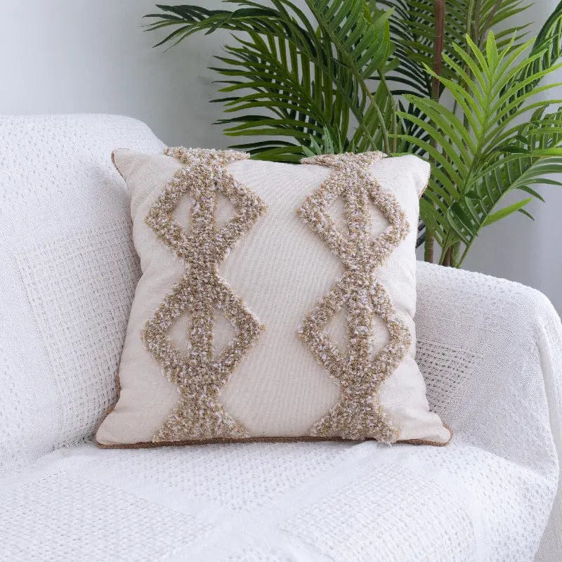Artisan Woven Textured Pillow Cover Collection C / 45x45cm by Simple Homes