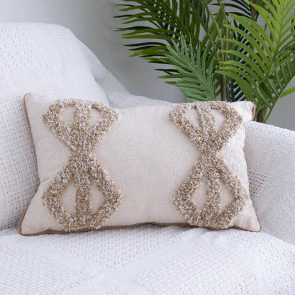 Artisan Woven Textured Pillow Cover Collection D / 30x50cm by Simple Homes