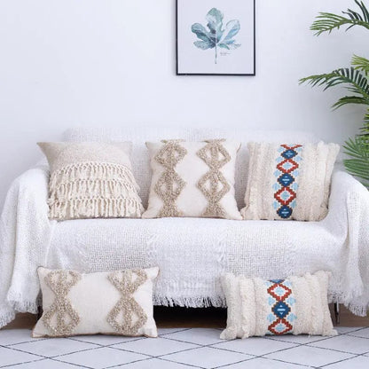 Artisan Woven Textured Pillow Cover Collection by Simple Homes