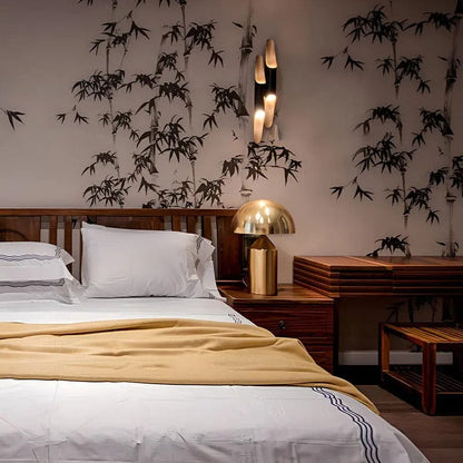 Auréa Touch Lamp – Rechargeable Conical Table Light with 3-Color Dimming by Simple Homes