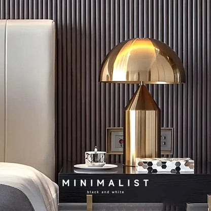 Auréa Touch Lamp – Rechargeable Conical Table Light with 3-Color Dimming by Simple Homes