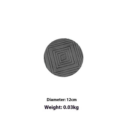 Azure Harmony Iron Wall Medallions Rectangular Gray / 17.5cm Diameter by Simple Homes