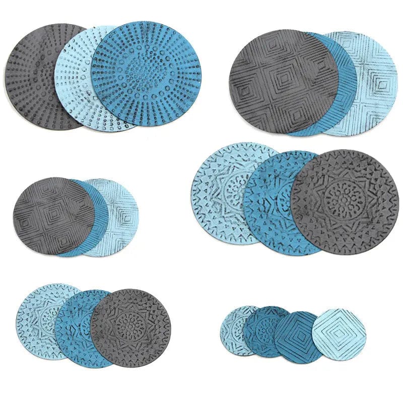 Azure Harmony Iron Wall Medallions by Simple Homes