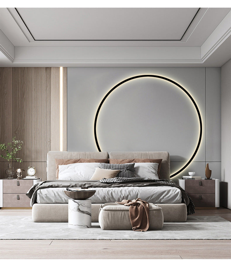 Minimalist Halo LED Wall Lamp
