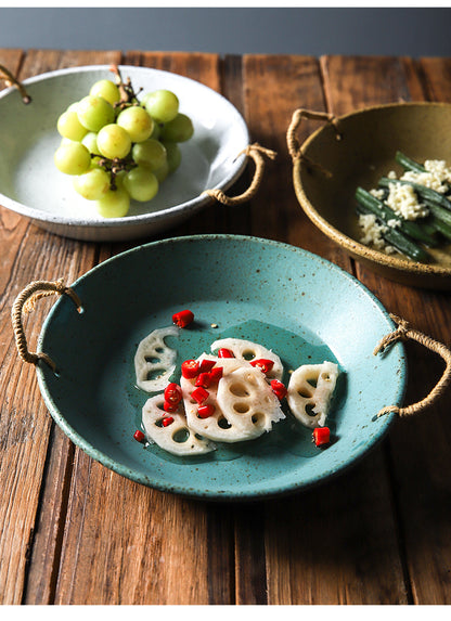 Rustic Glaze Porcelain Bowl – 6 Inch