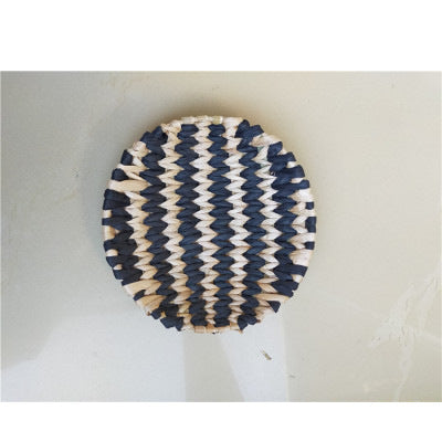 Boho Woven Wall Art Set- Handmade Rattan & Macrame Decor