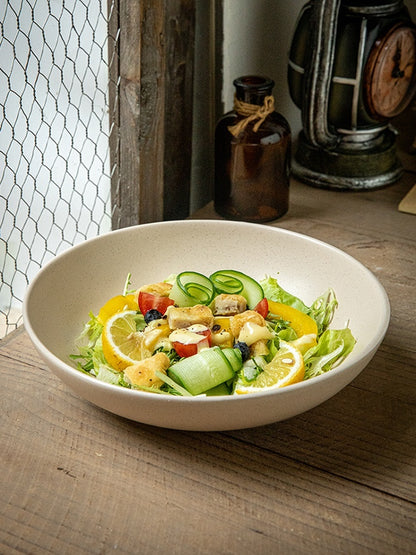 Pastel Haze Large Bowel-Minimalist Ceramic Tableware