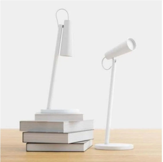 GlowBeam™ Rechargeable LED Desk Lamp – Minimalist White Light for Home & Office