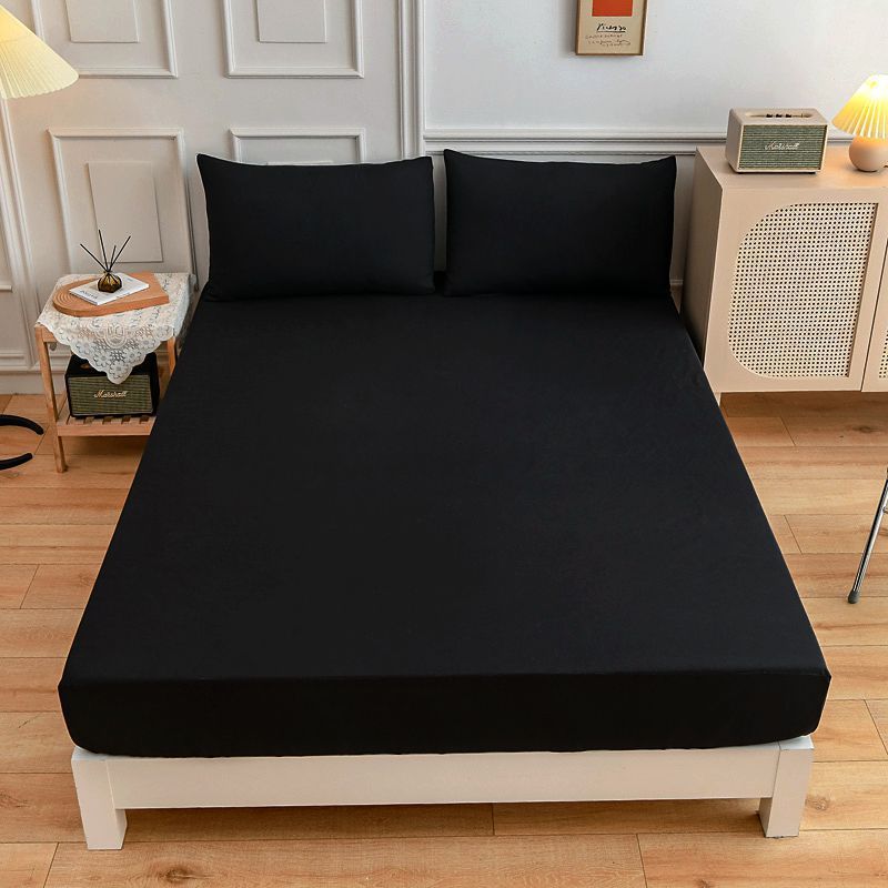Essential Colors Fitted Sheet & Pillowcase Set