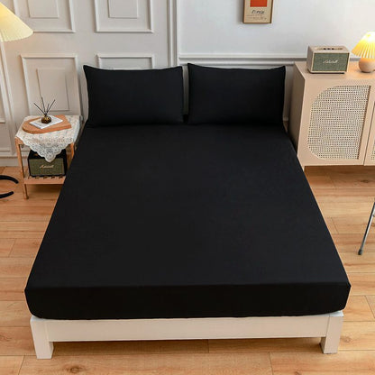 Essential Colors Fitted Sheet & Pillowcase Set