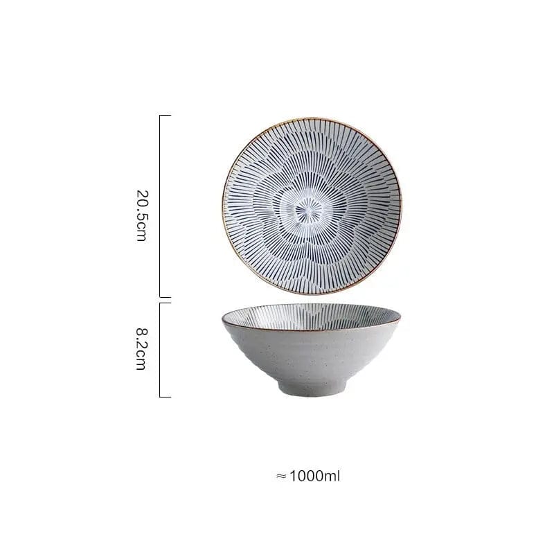 Bloom & Brush Porcelain Dinnerware 3style / 8inches by Simple Homes