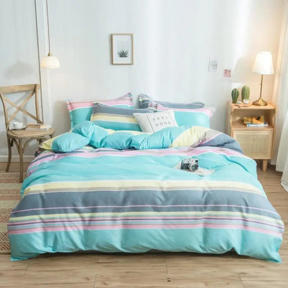 BloomEase Printed Duvet Cover Happy space / Single quilt / 150x200 by Simple Homes