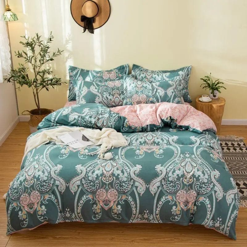 BloomEase Printed Duvet Cover The flower show / Single quilt / 150x200 by Simple Homes